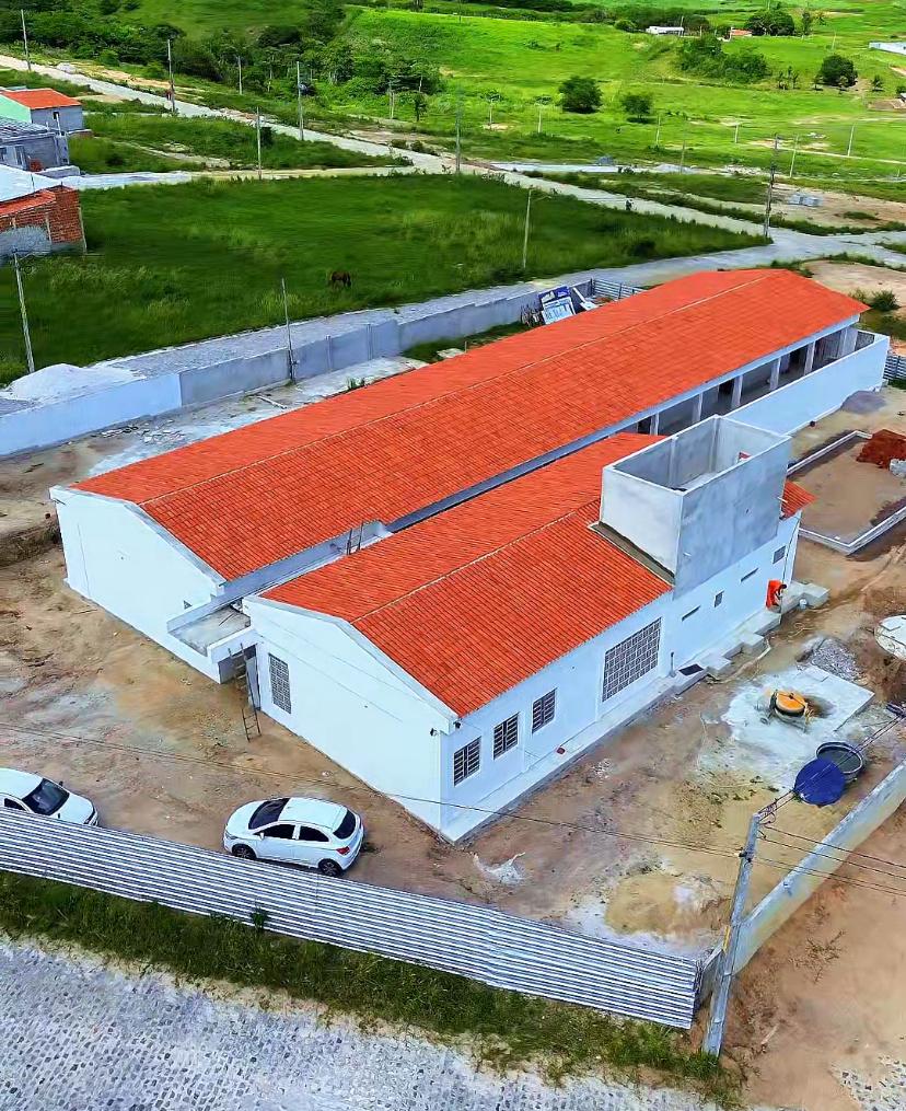 Imagem ilustrativa: Escola integral do Santa Emília tem obras avançadas e caminha para fase de conclusão