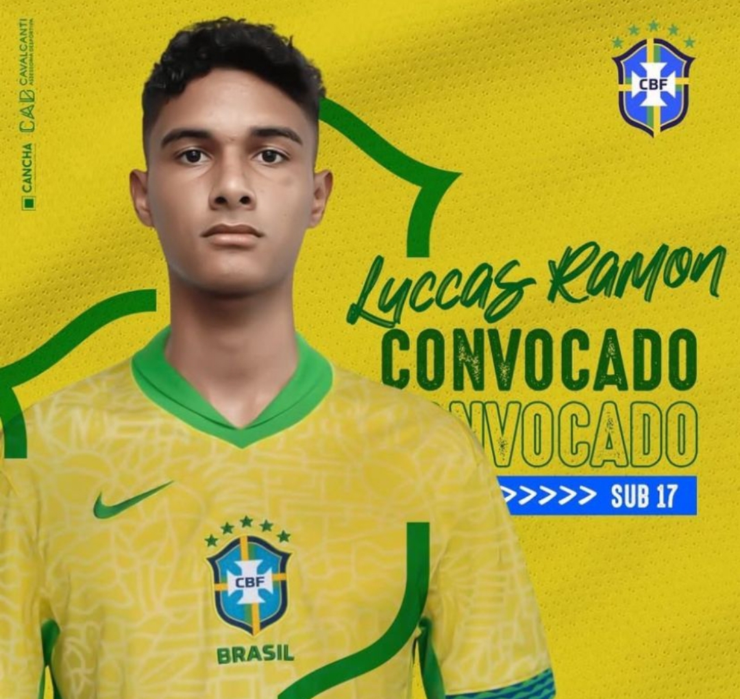 Imagem ilustrativa: Jovem de Pedras de Fogo é convocado para Seleção Brasileira de Futebol Sub-17