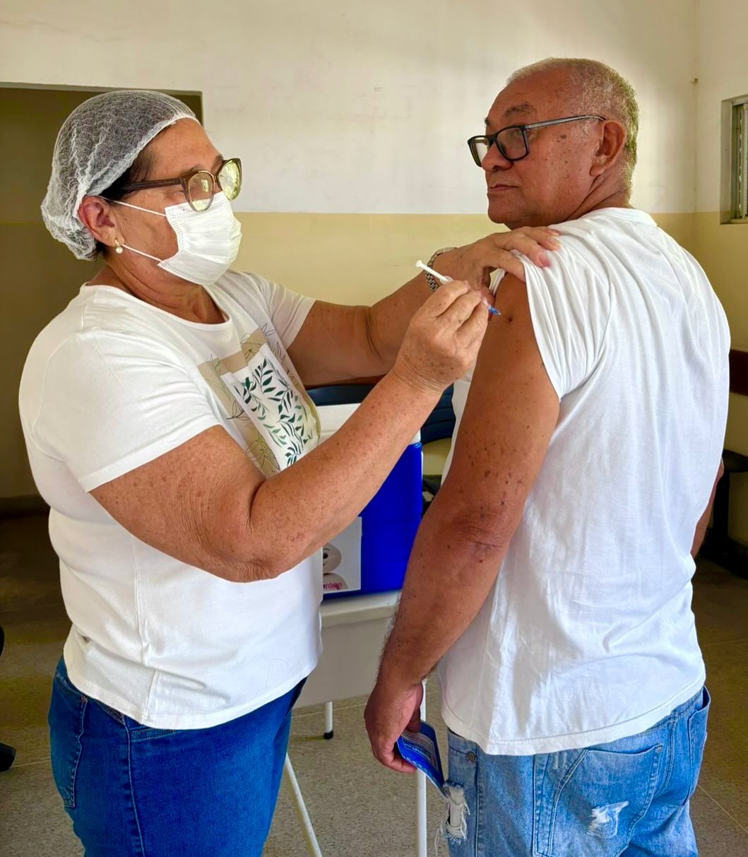 Imagem ilustrativa: Dia D de vacinação contra a influenza é realizado com sucesso