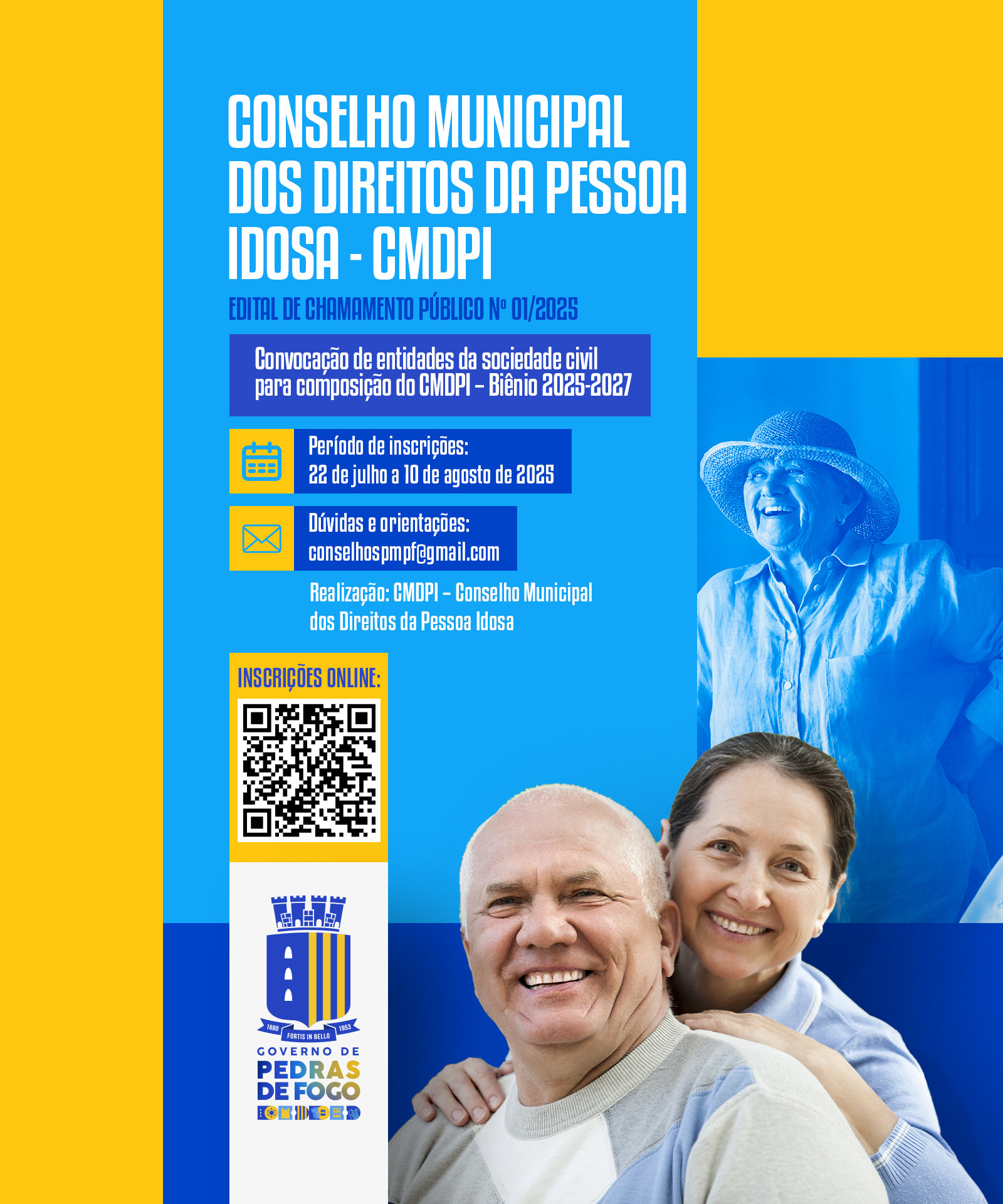 Imagem ilustrativa: Conselho Municipal dos Direitos da Pessoa Idosa abre inscrições para eleição de representantes da sociedade civil