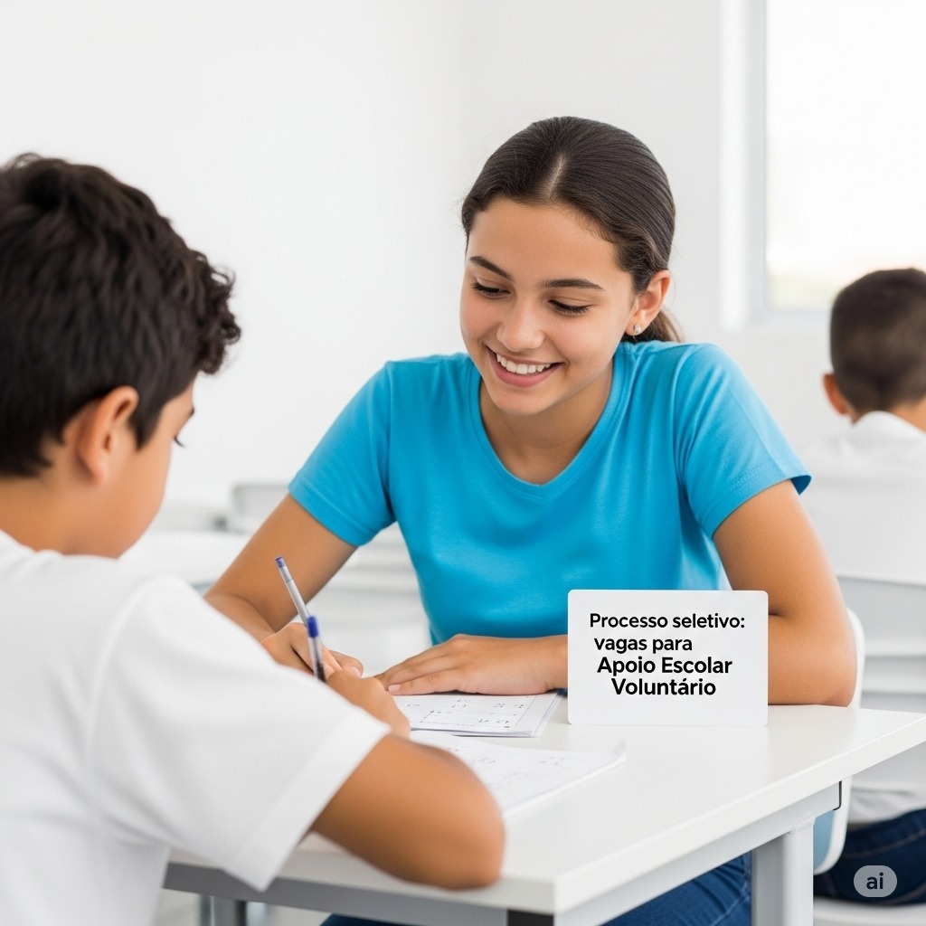 Imagem ilustrativa: Prefeitura de Pedras de Fogo abre 190 vagas para Apoio Escolar Voluntário