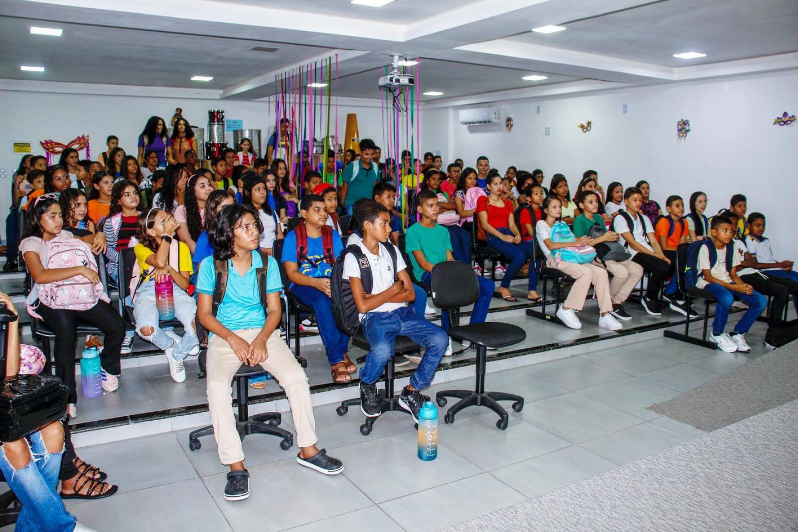 PRIMEIRA ESCOLA EM TEMPO INTEGRAL DE PEDRAS DE FOGO TEM ATIVIDADES INICIADAS