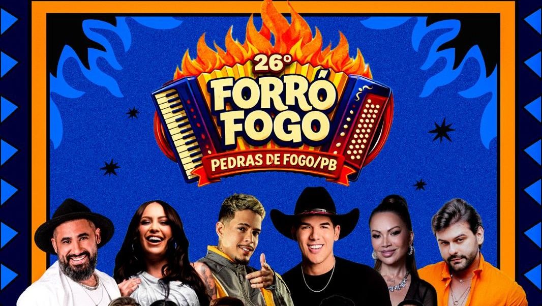 Pedras de Fogo se prepara para o Forró Fogo 2026: Três dias de festa e tradição